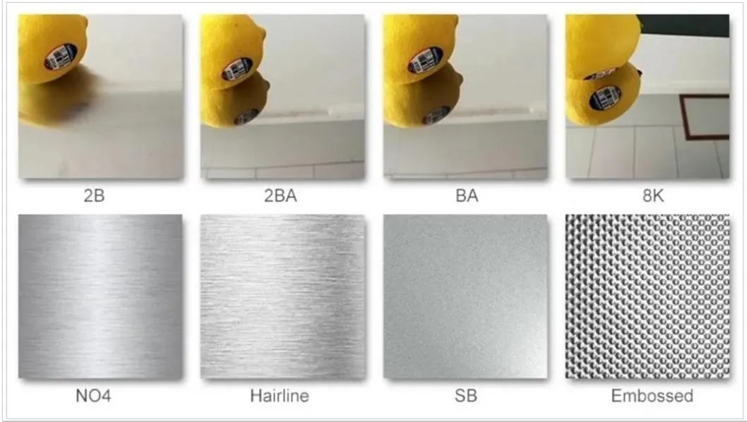 Cintas de aço inoxidável laminadas a frio, personalizadas 6