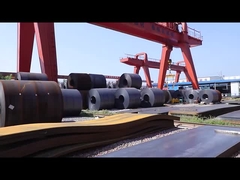 Chapa de aço laminada a quente não ligada SS300/SS400/SS490 com espessura de Prime e 0,8-1,2 mm